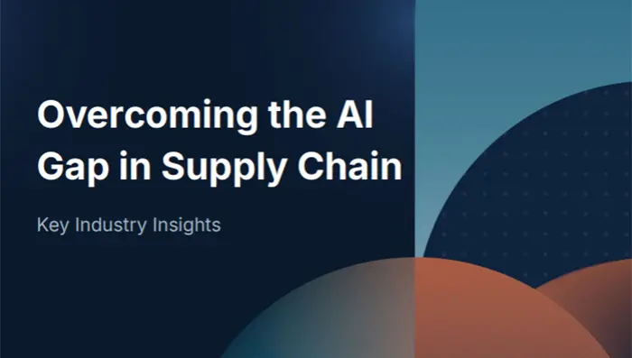 Overcoming the AI Gap in Supply Chain
