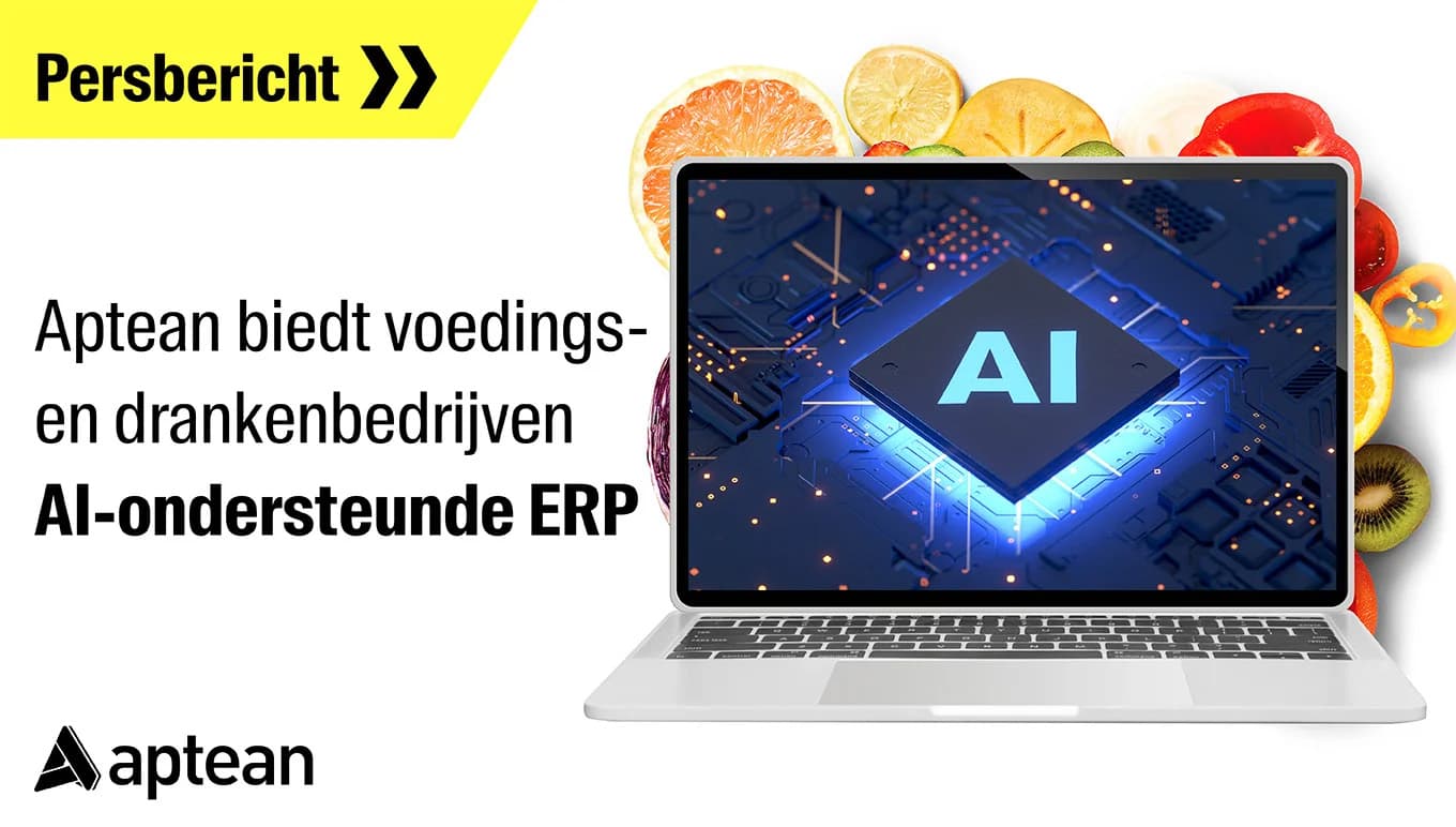 Aptean biedt voedings- en drankenbedrijven AI-ondersteunde ERP