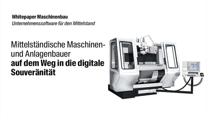 oxaion Whitepaper: Mittelständische Maschinen- und Anlagenbauer auf dem Weg in die digitale Souveränität