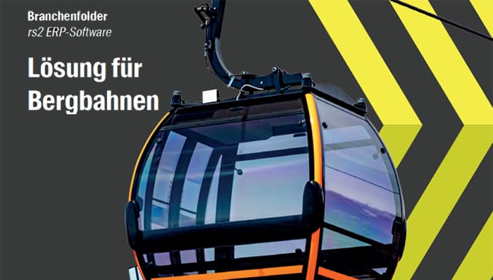 rs2 ERP-Software: Lösung für Bergbahnen