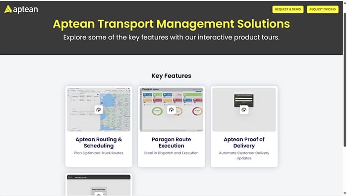 Transport Management Solutions: A Guided Tour