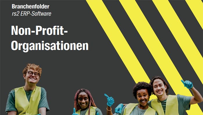 rs2 ERP-Software: Non-Profit Organisationen