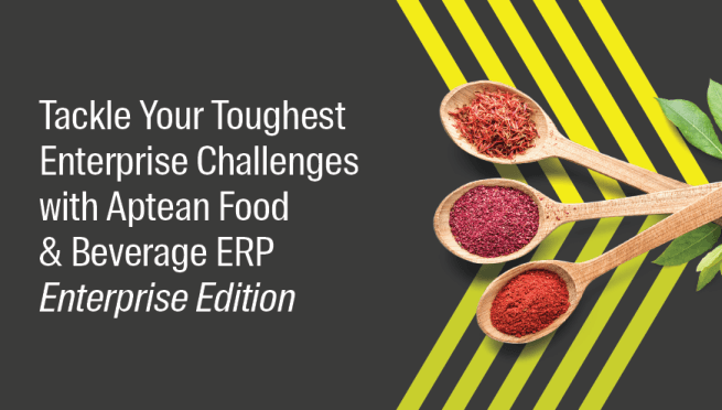 Aptean Food & Beverage ERP Enterprise Edition: Brochure