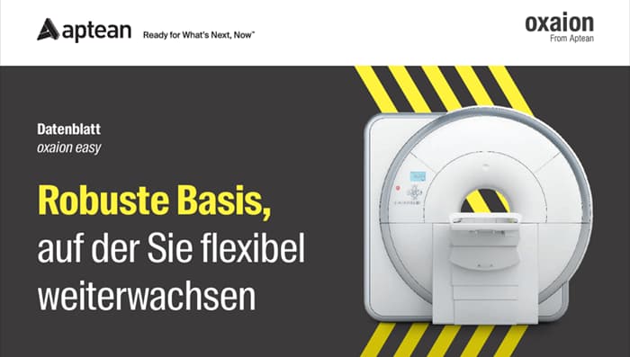 oxaion easy die ERP-Lösung für kleinere Medizintechnik-Unternehmen